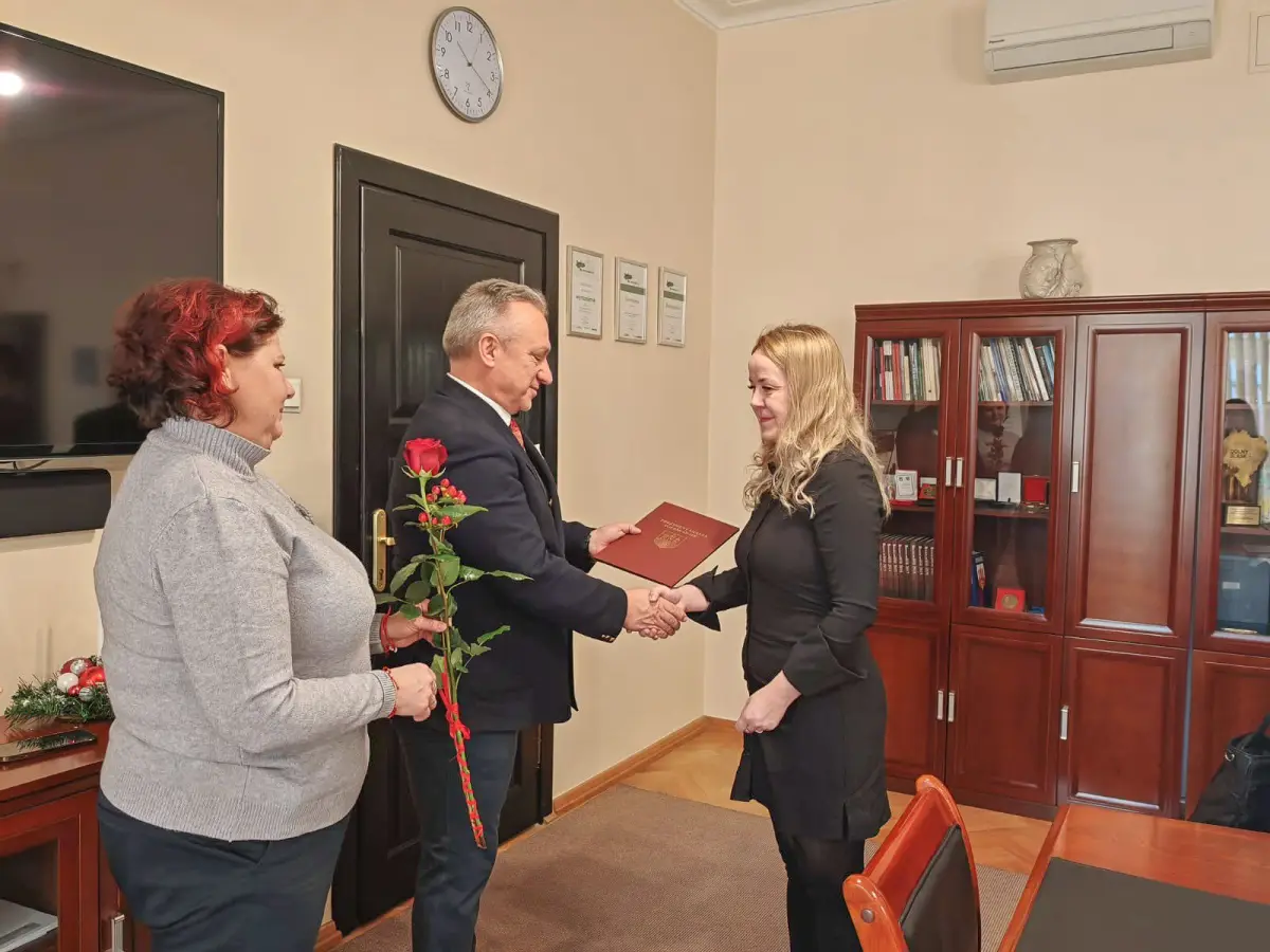 Uroczystość w ratuszu