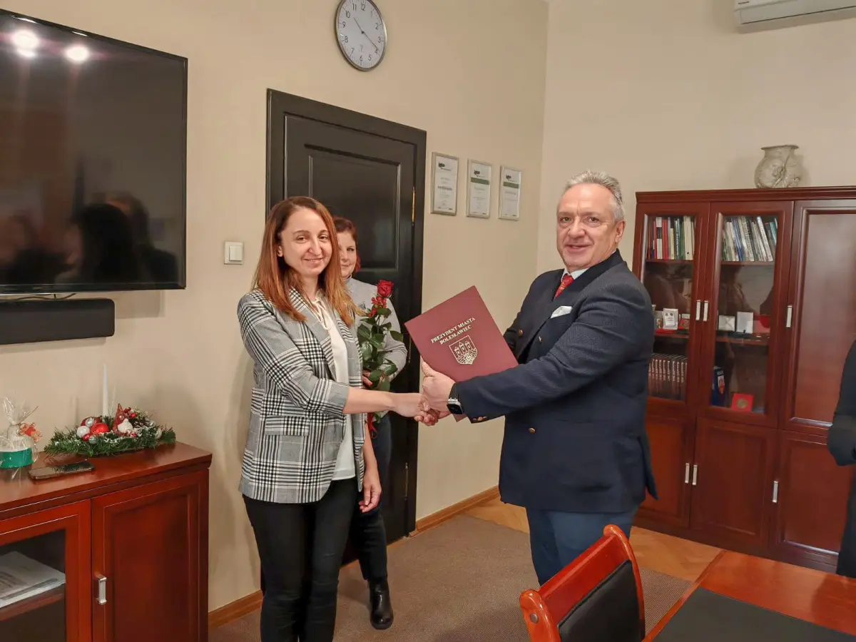 Uroczystość w ratuszu