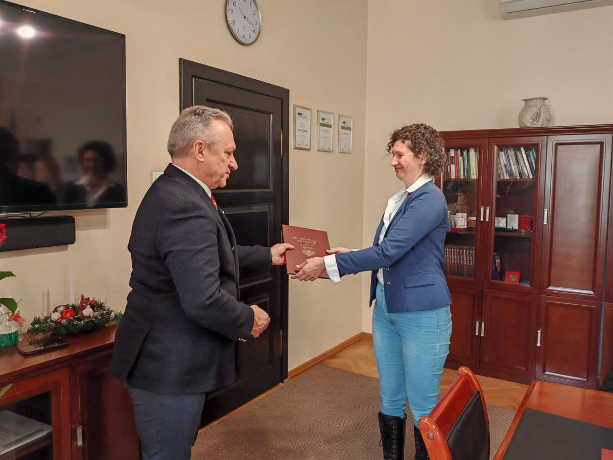 Uroczystość w ratuszu