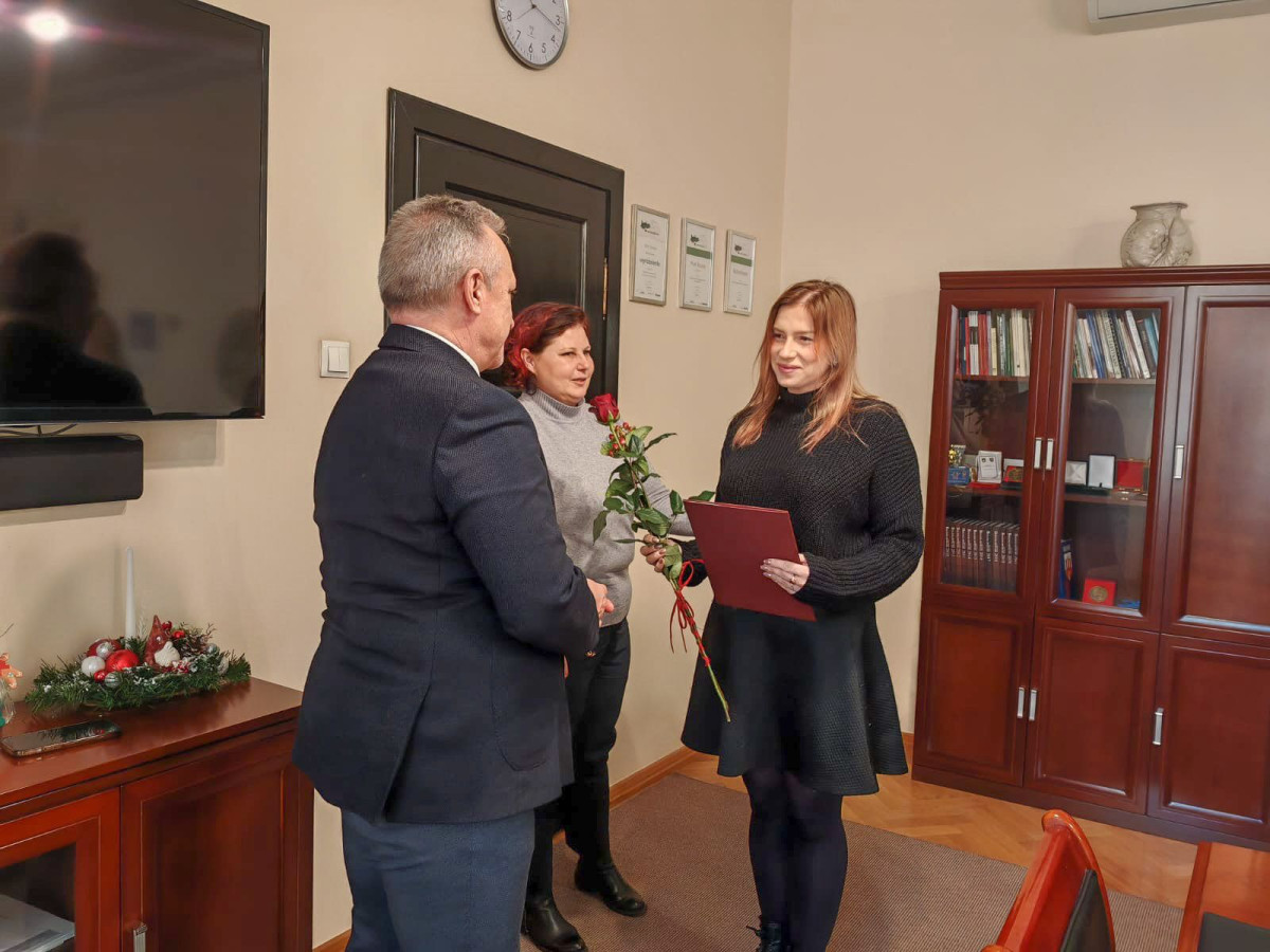 Uroczystość w ratuszu