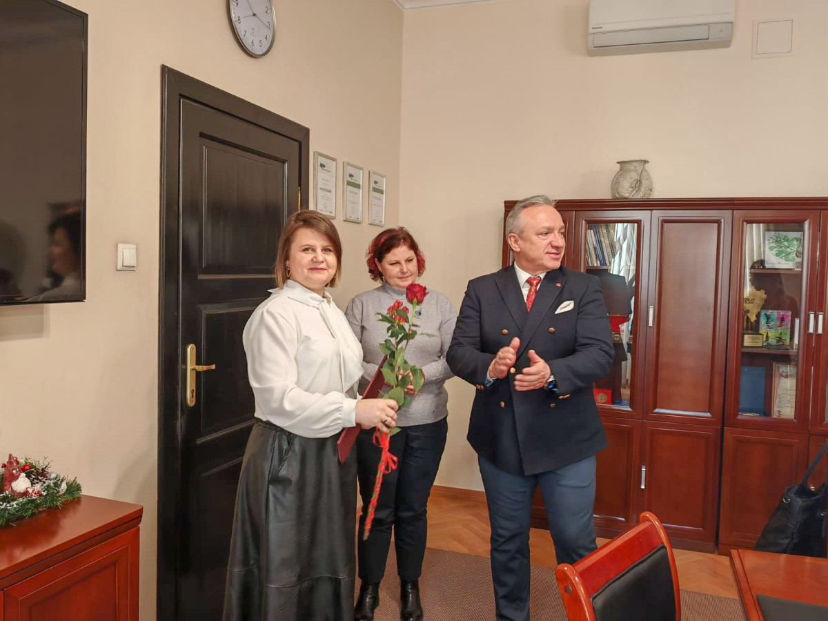 Uroczystość w ratuszu