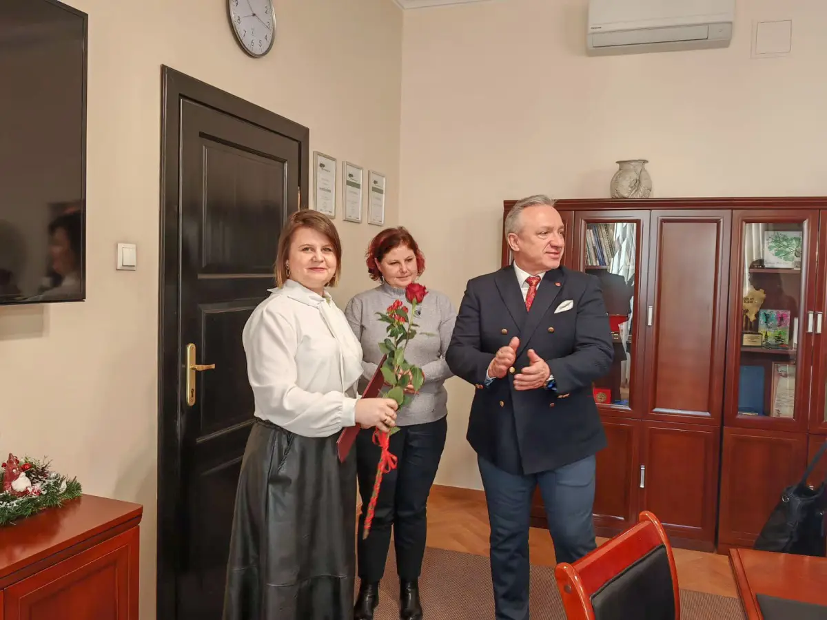Uroczystość w ratuszu