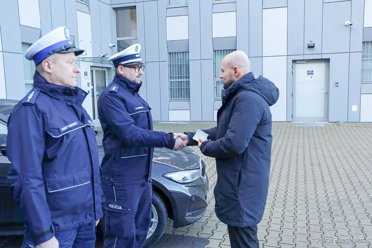 Uroczystość w KPP Bolesławiec