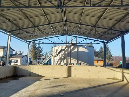 Oczyszczalnia w gminie Gromadka