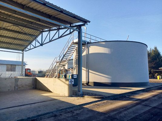 Oczyszczalnia w gminie Gromadka