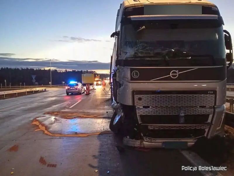 Zdarzenie na A18