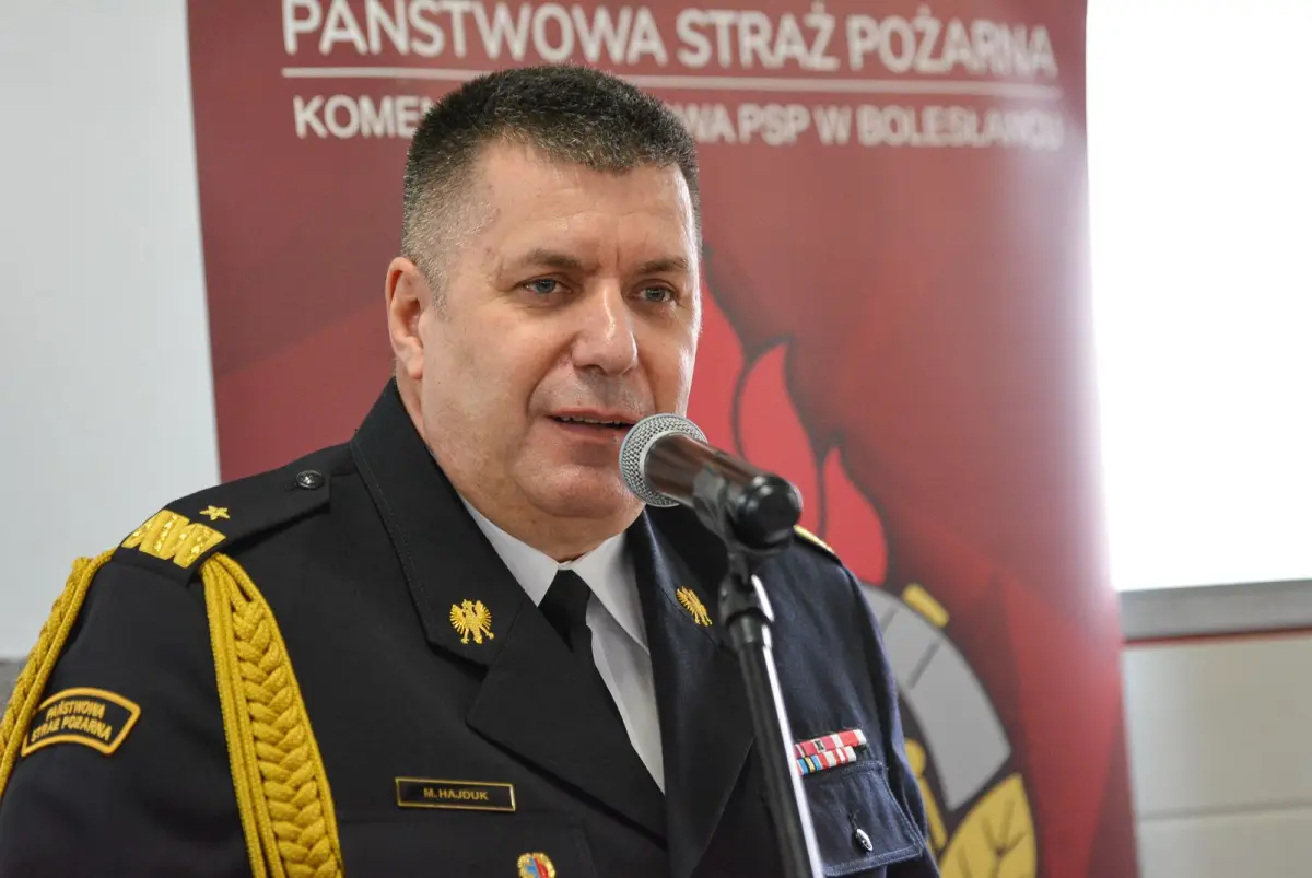 Uroczystość w KP PSP Bolesławiec