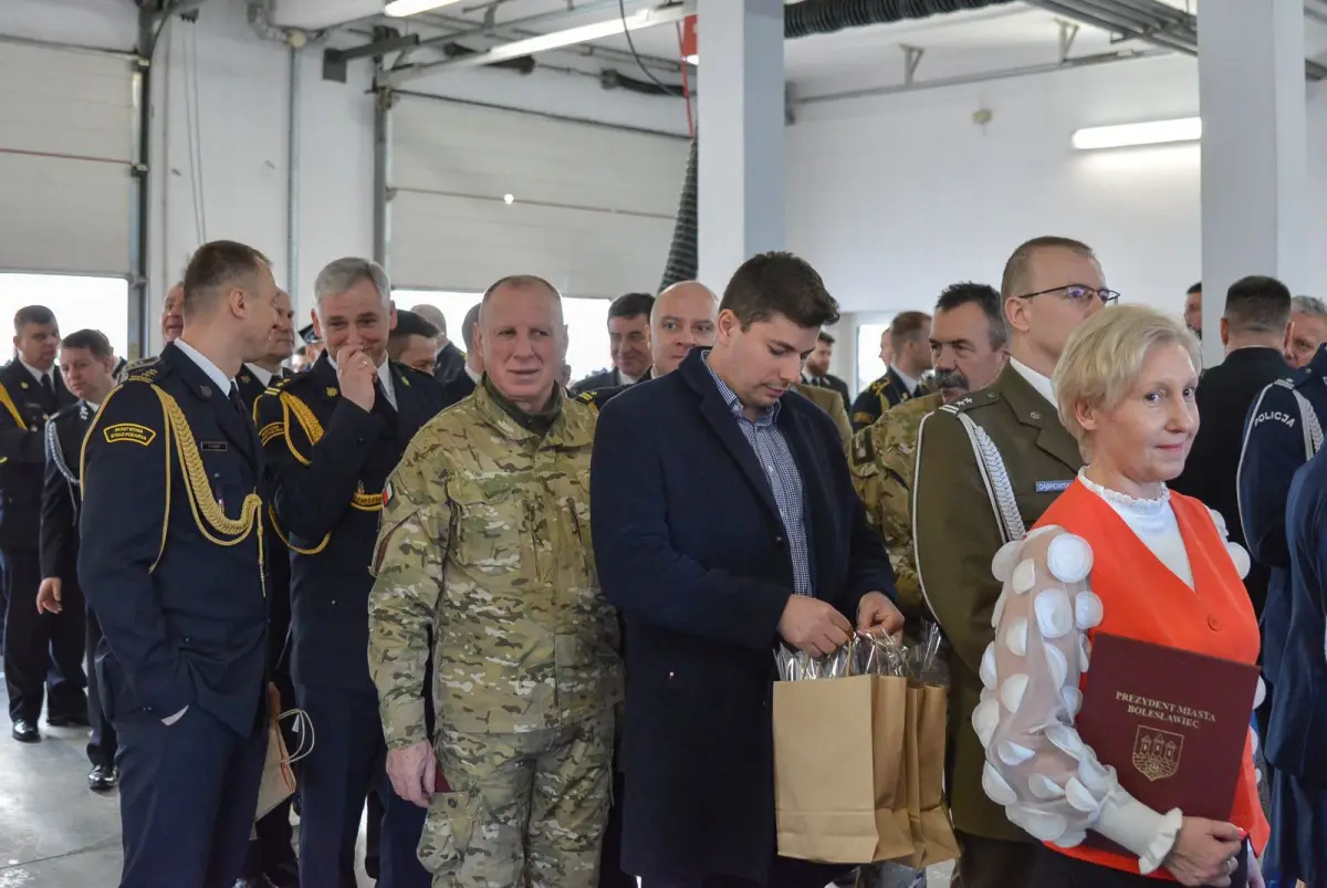 Uroczystość w KP PSP Bolesławiec
