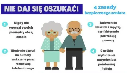 Policja ostrzega! Nie daj się oszukać