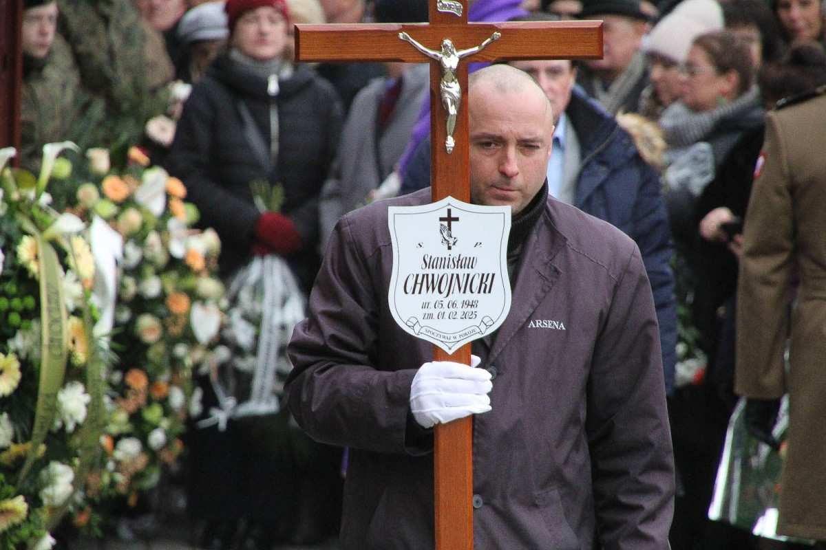 Pogrzeb Stanisława Chwojnickiego