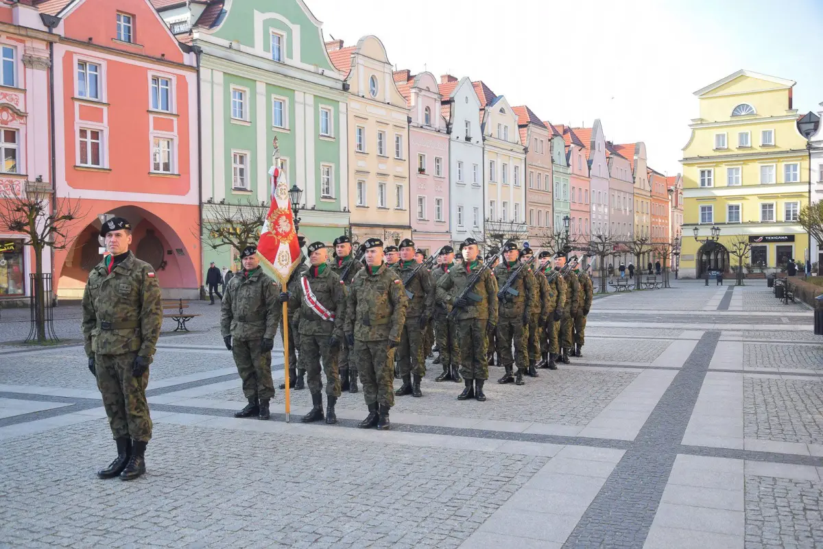 Przysięga na bolesławieckim rynku