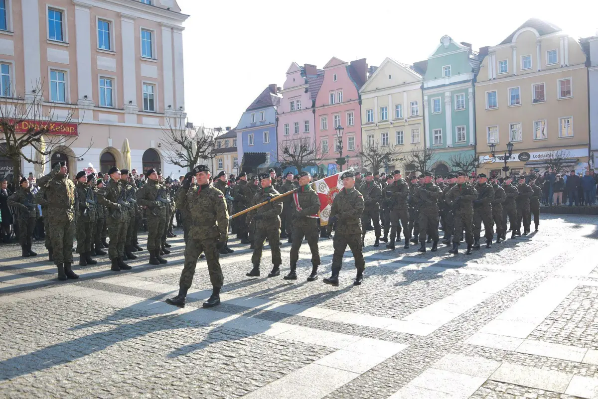 Przysięga na bolesławieckim rynku