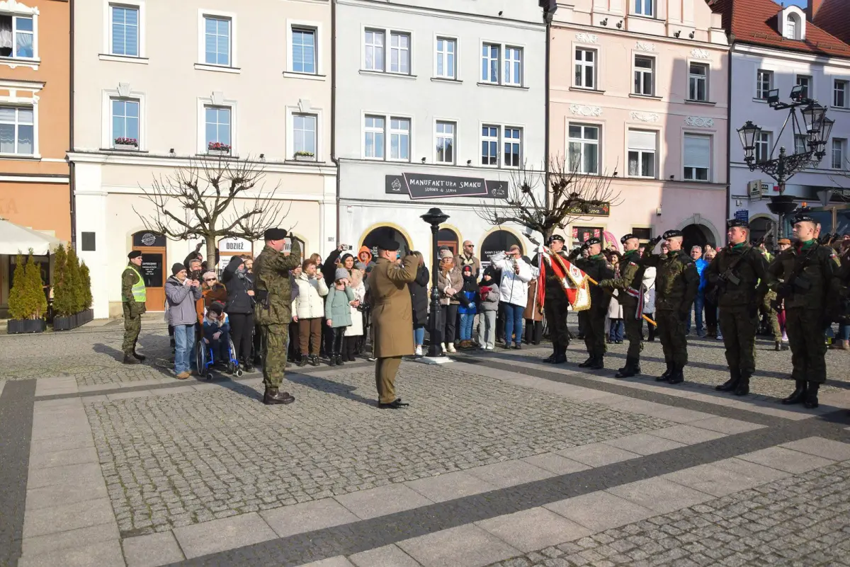 Przysięga na bolesławieckim rynku