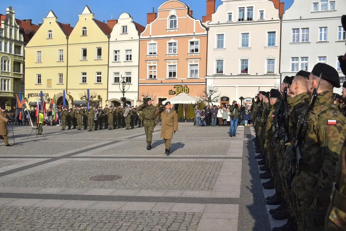 Przysięga na bolesławieckim rynku