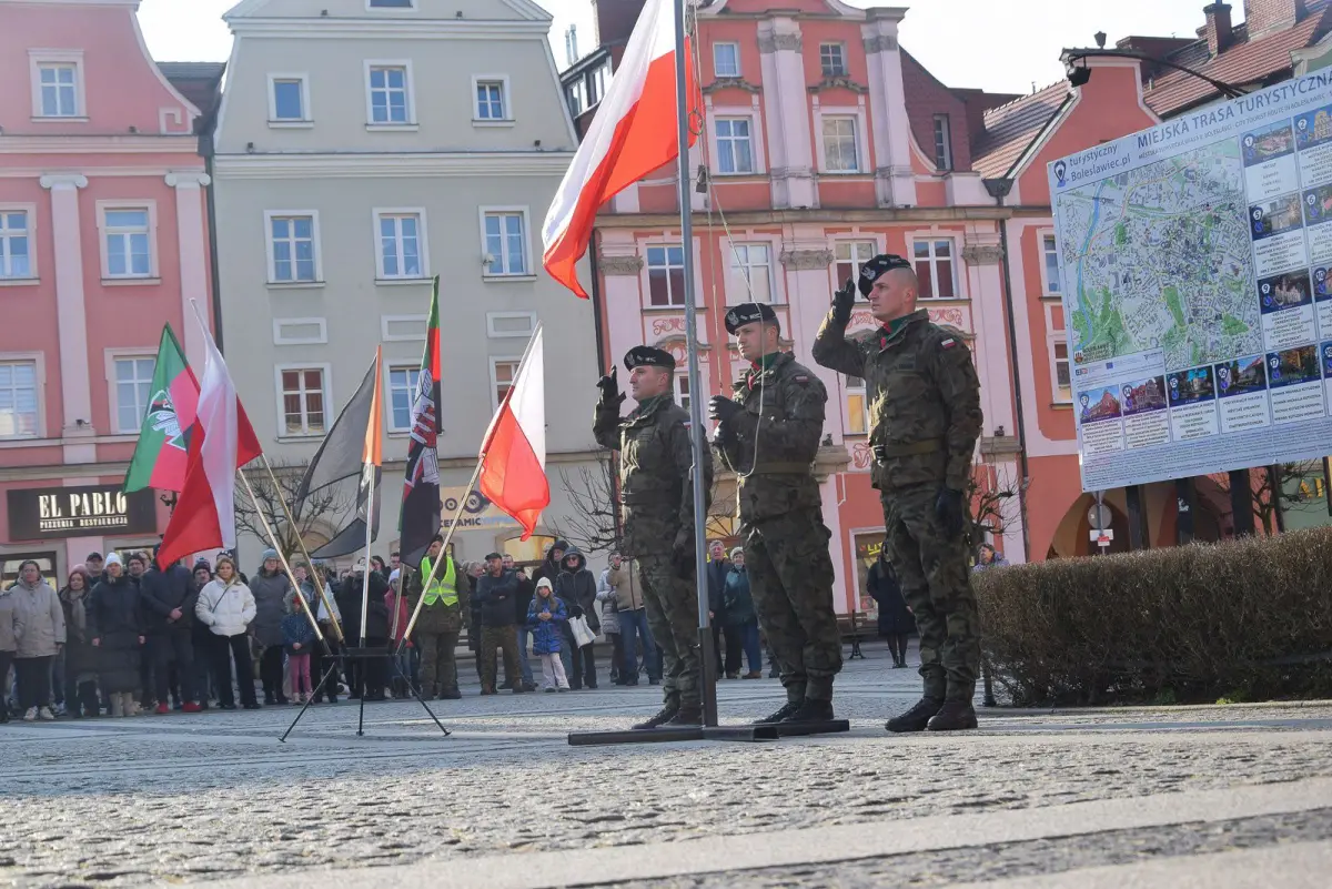 Przysięga na bolesławieckim rynku