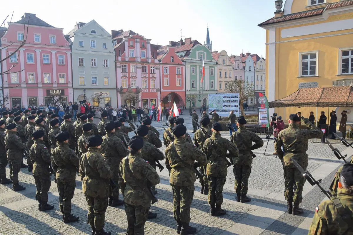 Przysięga na bolesławieckim rynku