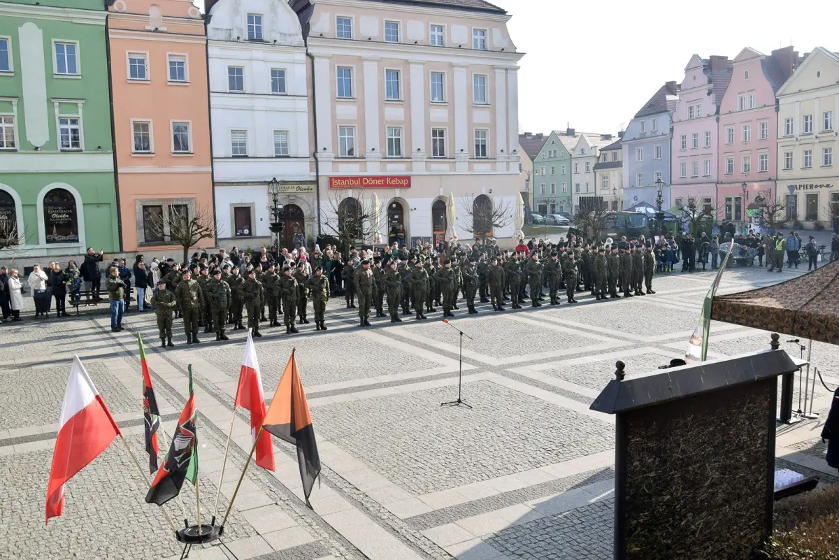 Przysięga na bolesławieckim rynku