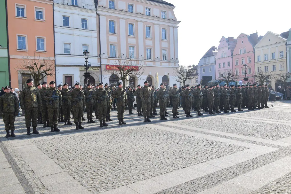 Przysięga na bolesławieckim rynku