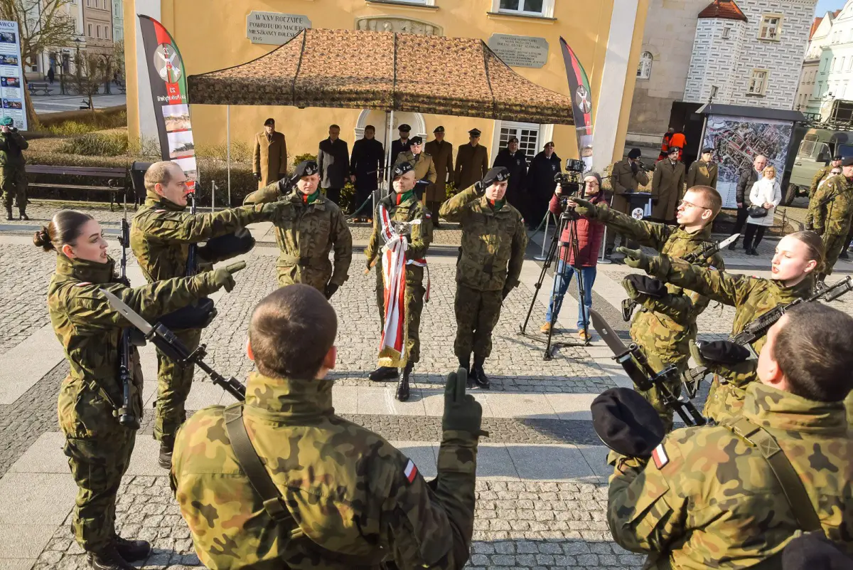 Przysięga na bolesławieckim rynku