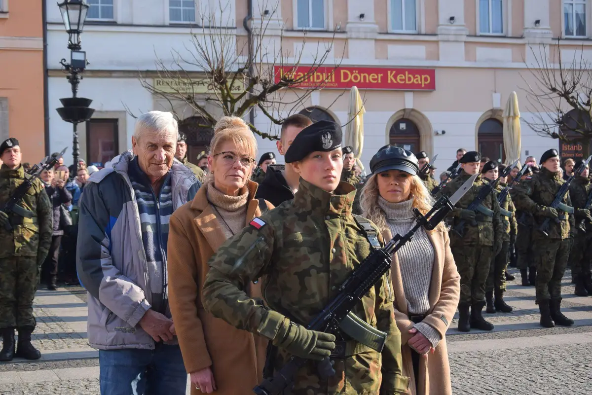 Przysięga na bolesławieckim rynku