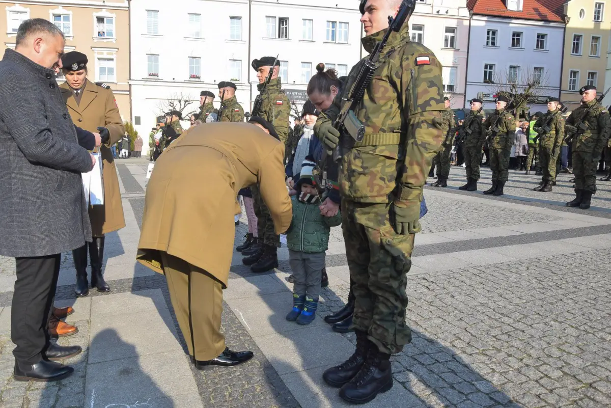 Przysięga na bolesławieckim rynku