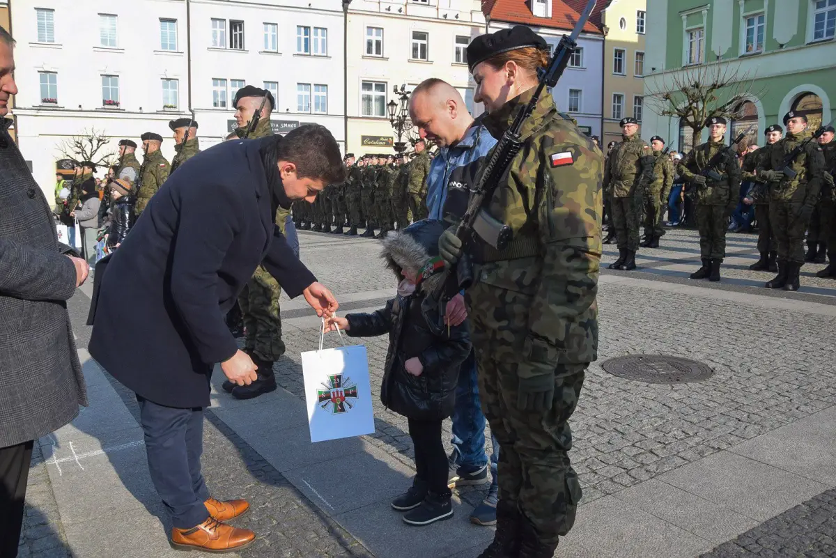 Przysięga na bolesławieckim rynku