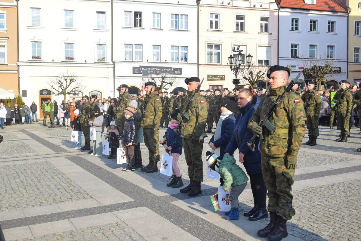 Przysięga na bolesławieckim rynku