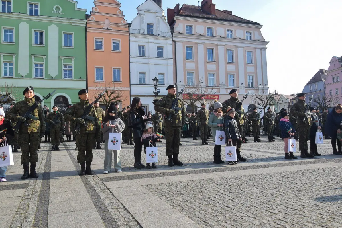 Przysięga na bolesławieckim rynku