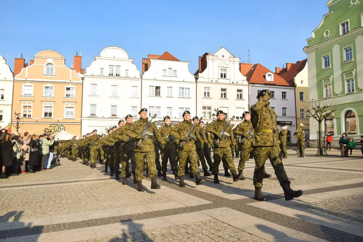 Przysięga na bolesławieckim rynku