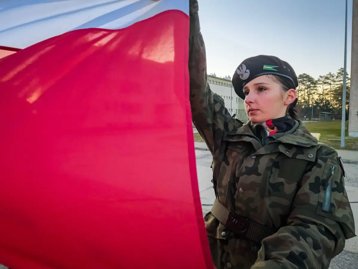 Uroczystość w 10 Brygadzie Kawalerii Pancernej w Świętoszowie