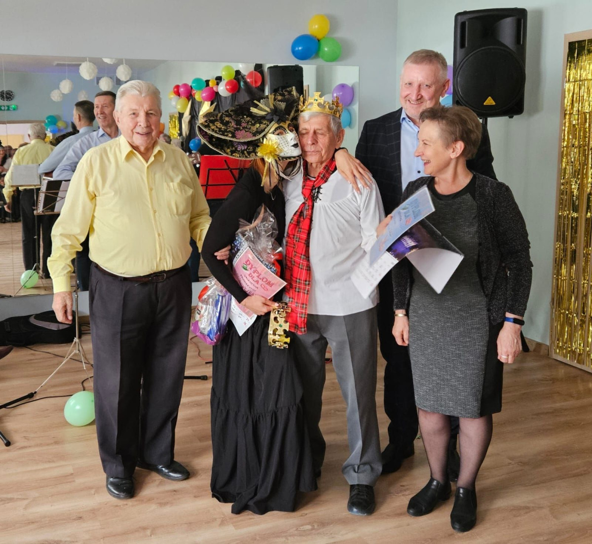 Bolesławieccy seniorzy bawili się na balu karnawałowym