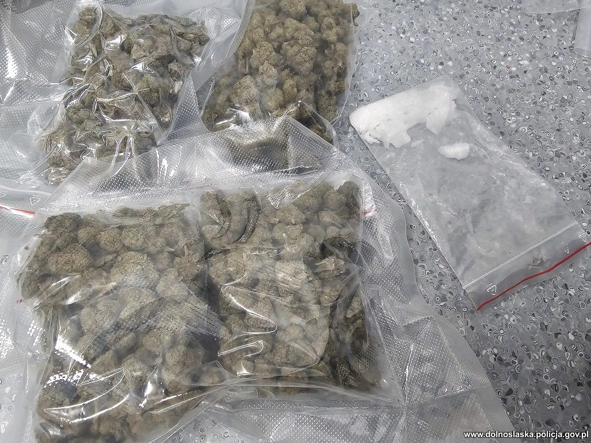 Narkotyki i podejrzany