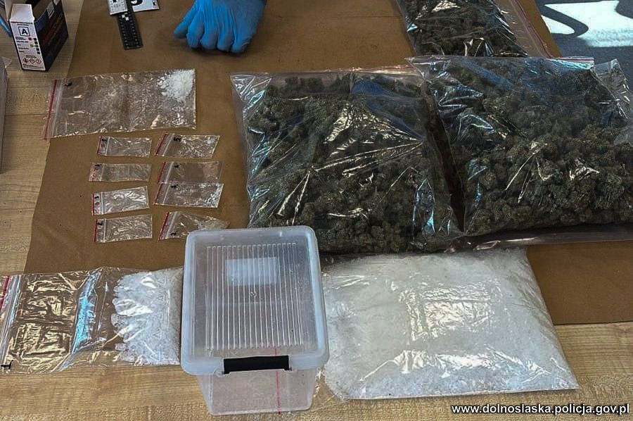 Narkotyki i podejrzany