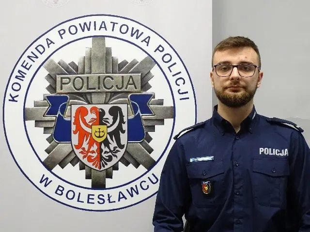 starszy posterunkowy Arkadiusz Domański