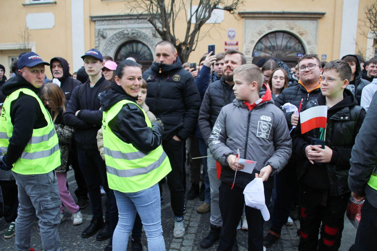 Sławomir Mentzen w Bolesławcu - marzec 2025