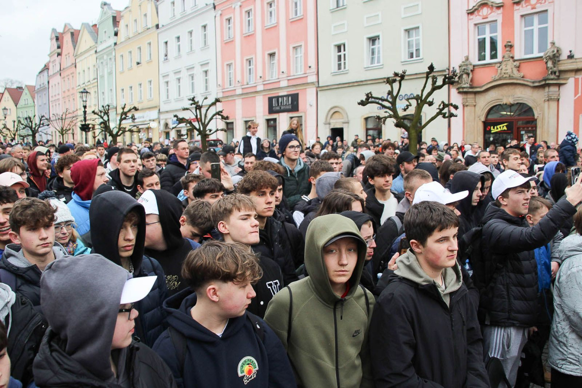 Sławomir Mentzen w Bolesławcu - marzec 2025