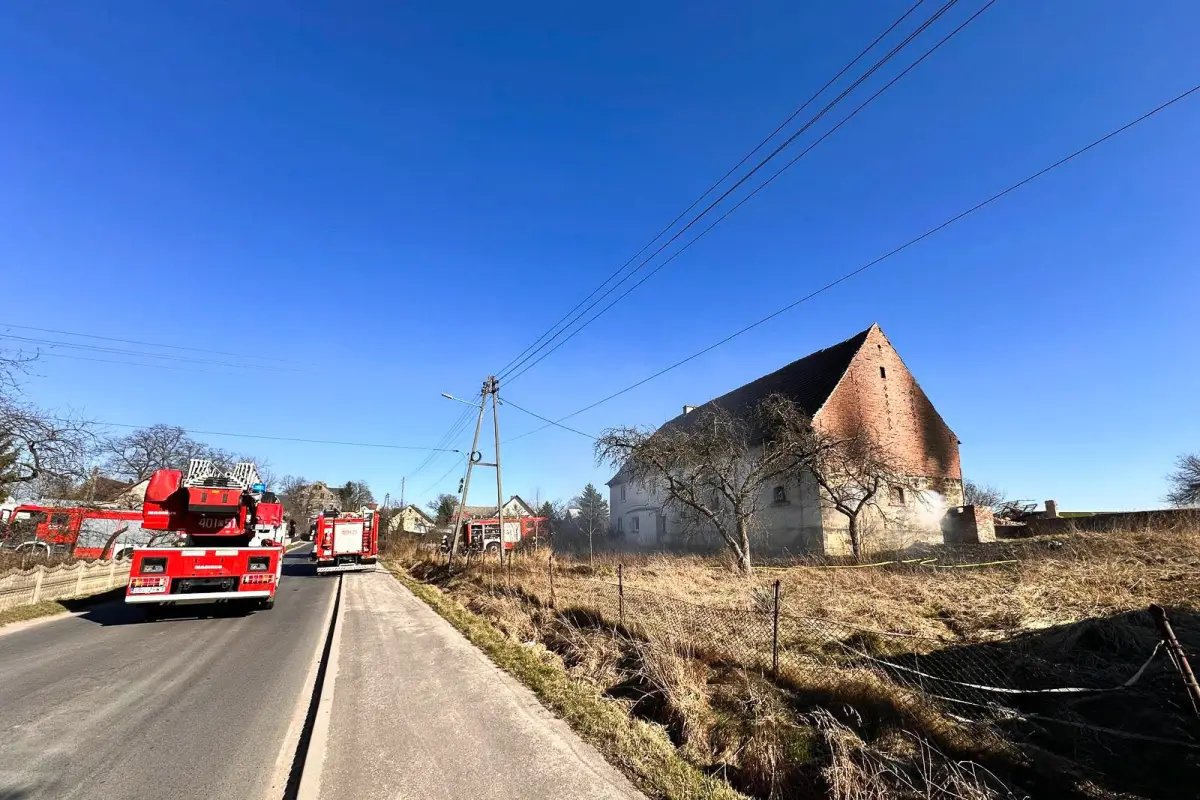 Pożar w Różyńcu