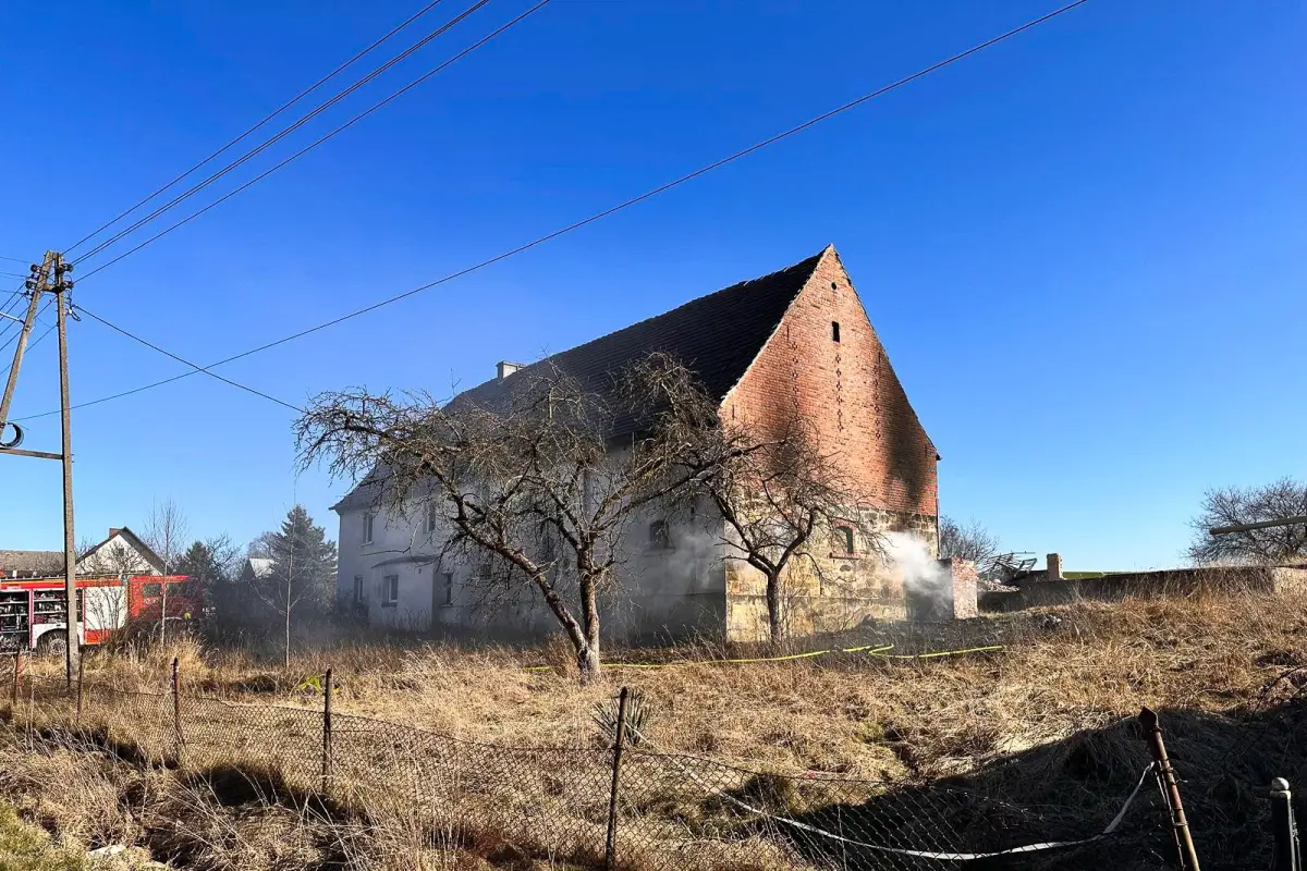 Pożar w Różyńcu