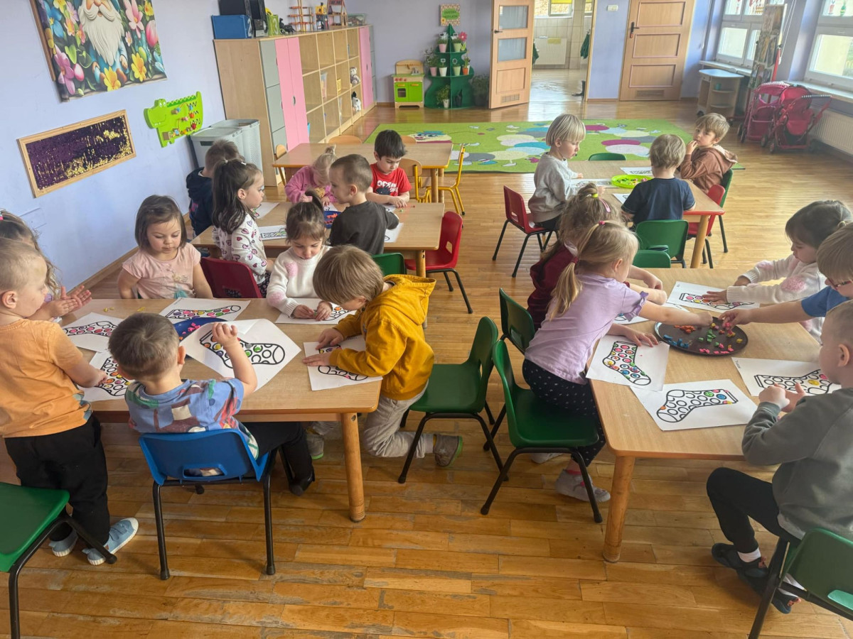 Dzień Kolorowej Skarpetki w Przedszkolu nr 5