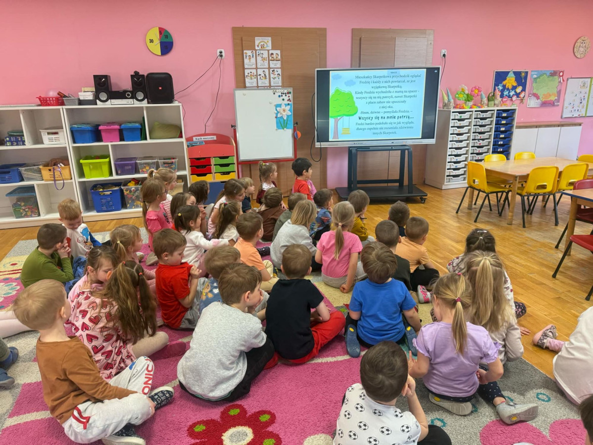 Dzień Kolorowej Skarpetki w Przedszkolu nr 5