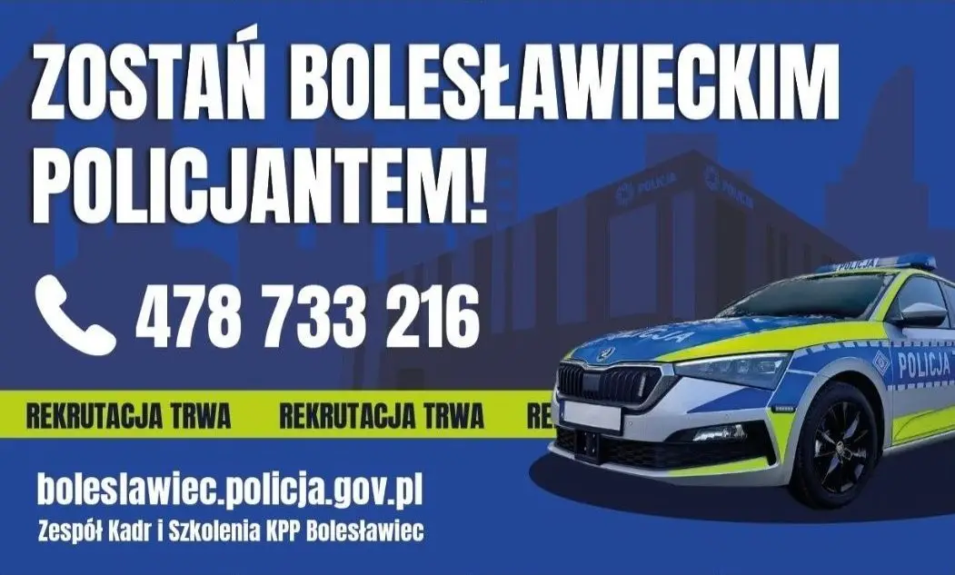 Zostań bolesławieckim policjantem