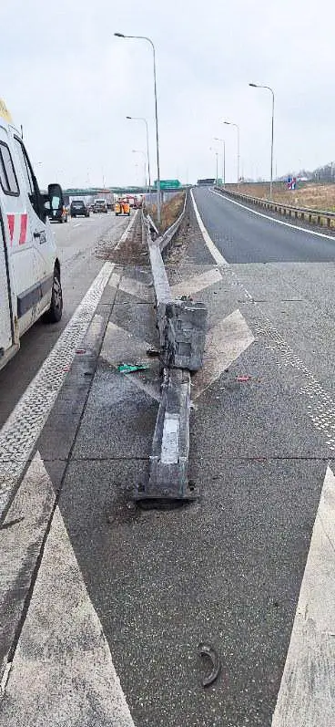 Kolizja na A4
