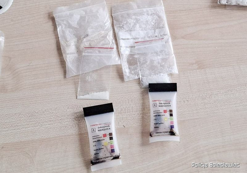 Narkotyki i podejrzany