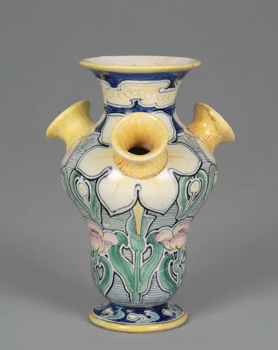 Galileo Chini, Vaso con narcisi, 1896-1898