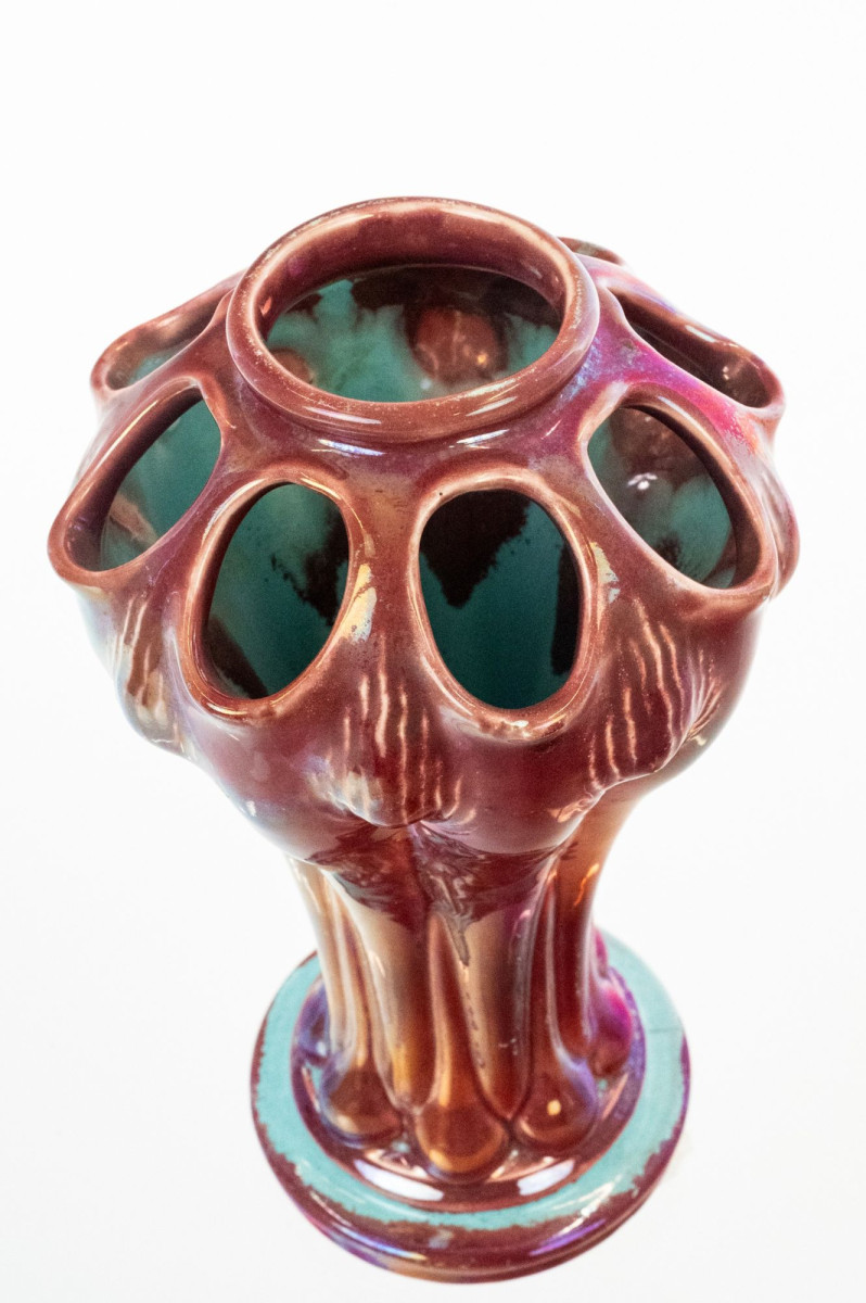 Karl Gross, Wazon - tulipaniera, pocz. XX w.