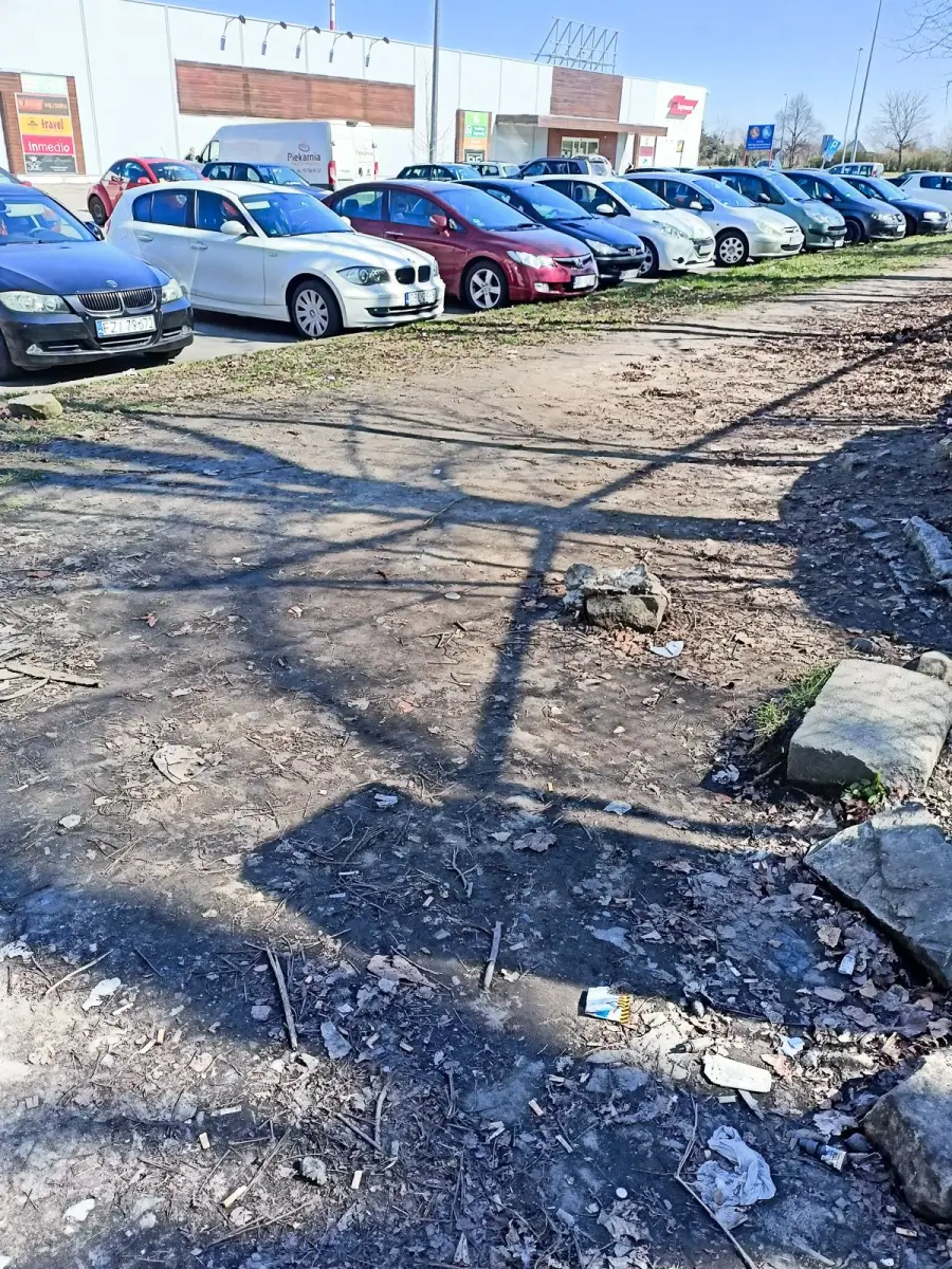 Sytuacja przy dawnym Tesco