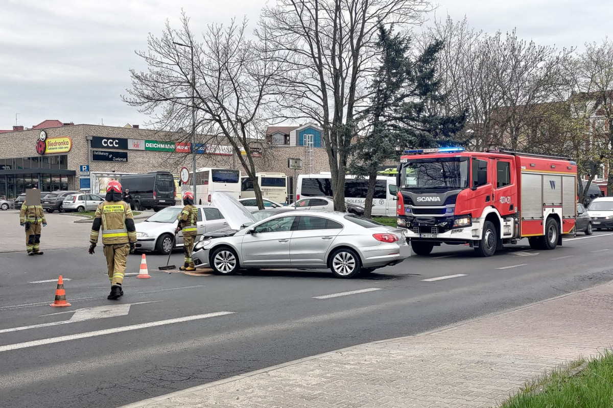 Kolizja przy Wesołej