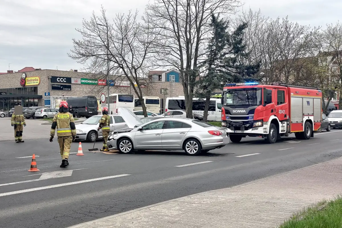 Kolizja przy Wesołej