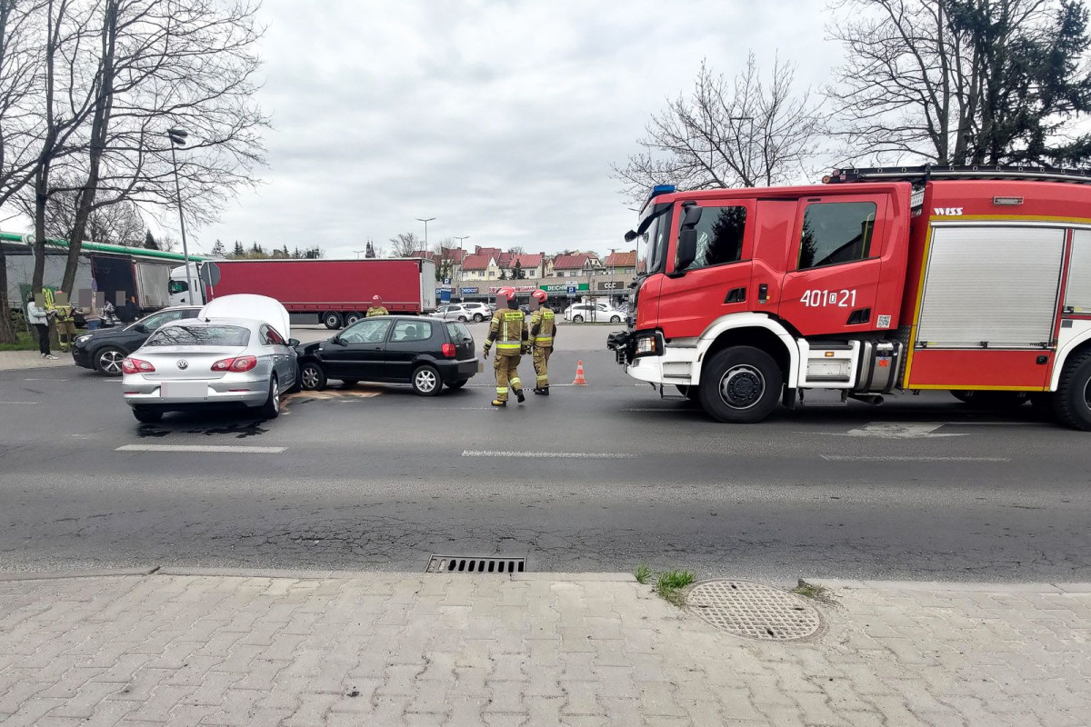 Kolizja przy Wesołej