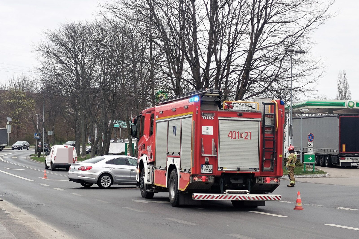 Kolizja przy Wesołej